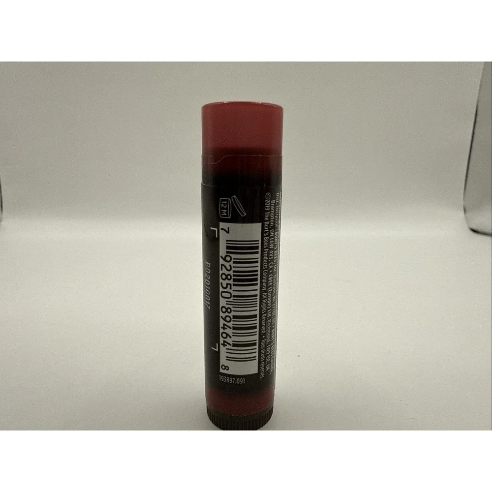Burt's Bees 100% Natural Tinted Lip Balm, Red Dahlia